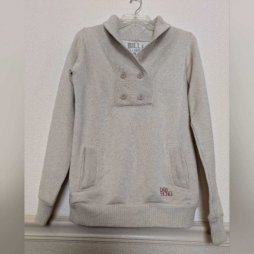 Billabong Shawl Collar Sweater w/Pocket